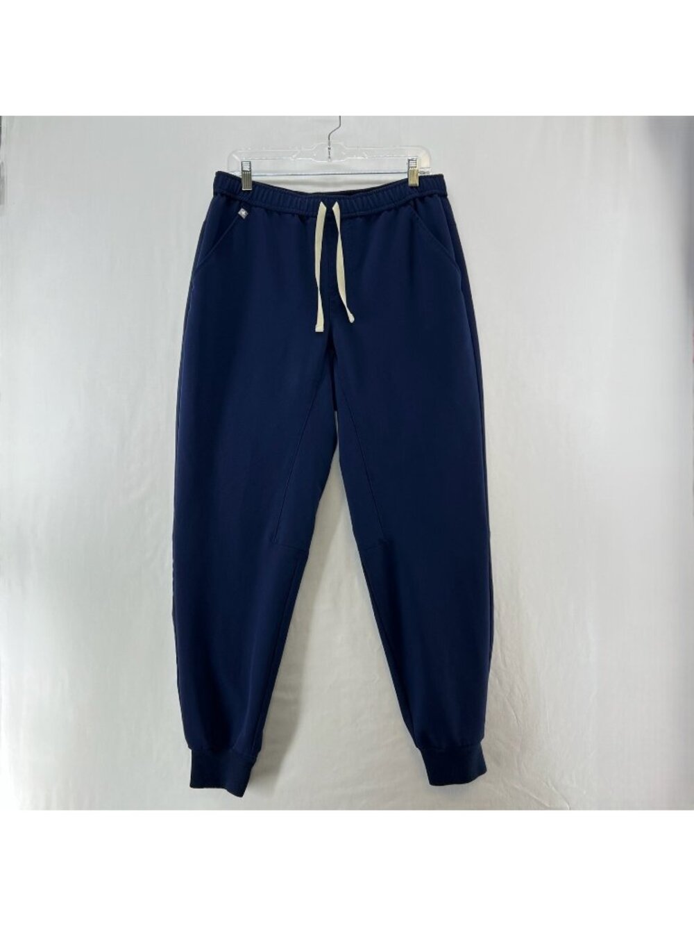 FIGS Tansen Jogger Scrub Pants Mens L Technical Medical Stretch Drawstring Blue